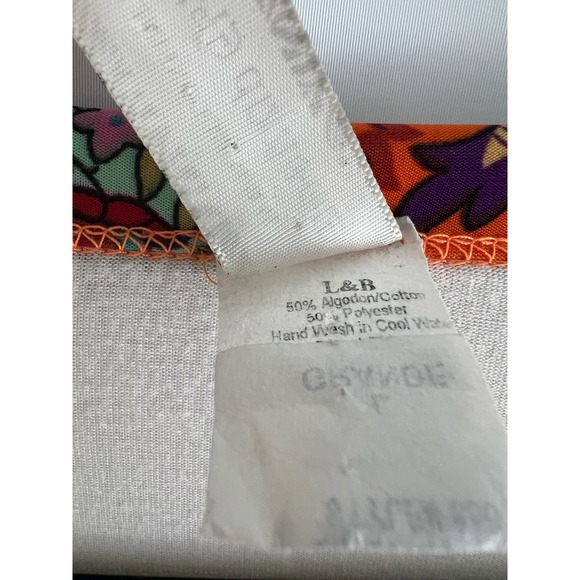 Womens Giddy Up Glamour L Paisley Print Baseball Sleeve Tunic Top 3/4 Sleeves - Picture 4 of 7